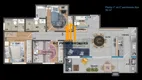 Foto 2 de Apartamento com 3 Quartos à venda, 92m² em Castelo, Valinhos