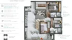 Foto 3 de Apartamento com 3 Quartos à venda, 83m² em Jardim das Colinas, São José dos Campos