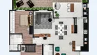 Foto 4 de Apartamento com 3 Quartos à venda, 83m² em Santa Terezinha, Paulínia