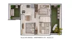 Foto 9 de Apartamento com 2 Quartos à venda, 44m² em Liberdade, Parnamirim