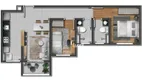Foto 6 de Apartamento com 2 Quartos à venda, 53m² em Shopping Park, Uberlândia