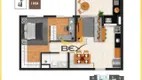 Foto 2 de Apartamento com 1 Quarto à venda, 48m² em Vila Pindorama, Barueri