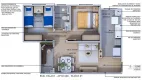 Foto 13 de Apartamento com 2 Quartos à venda, 44m² em Santa Monica, Camaragibe