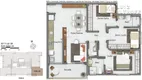 Foto 19 de Apartamento com 3 Quartos à venda, 86m² em Cidade Universitaria Pedra Branca, Palhoça