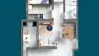 Foto 16 de Apartamento com 2 Quartos à venda, 49m² em Centro, Pinhais
