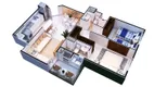 Foto 3 de Apartamento com 2 Quartos à venda, 57m² em Vila Valparaiso, Santo André
