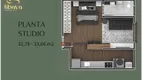 Foto 6 de Apartamento com 1 Quarto à venda, 34m² em Atibaia Jardim, Atibaia