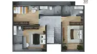Foto 13 de Casa de Condomínio com 3 Quartos à venda, 169m² em Santa Felicidade, Curitiba