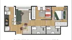 Foto 10 de Apartamento com 2 Quartos à venda, 46m² em Centro, Suzano