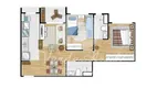 Foto 43 de Apartamento com 3 Quartos à venda, 71m² em Santa Terezinha, Paulínia