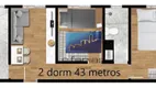 Foto 6 de Apartamento com 2 Quartos à venda, 39m² em Vila Matilde, São Paulo