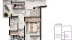 Foto 2 de Apartamento com 2 Quartos à venda, 52m² em Segismundo Pereira, Uberlândia