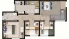 Foto 9 de Apartamento com 3 Quartos à venda, 54m² em Roca Grande, Colombo