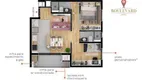 Foto 2 de Apartamento com 2 Quartos à venda, 54m² em Água Verde, Curitiba