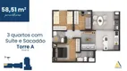 Foto 22 de Apartamento com 2 Quartos à venda, 47m² em Centro, Pinhais