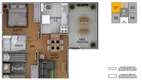 Foto 3 de Apartamento com 2 Quartos à venda, 39m² em Restinga, Porto Alegre