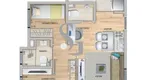 Foto 5 de Apartamento com 1 Quarto à venda, 50m² em Jardim Ribeiro, Valinhos