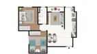 Foto 18 de Apartamento com 2 Quartos à venda, 49m² em Center Ville, Arujá