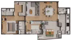 Foto 7 de Apartamento com 3 Quartos à venda, 80m² em Morumbi, Paulínia