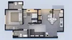 Foto 2 de Apartamento com 2 Quartos à venda, 63m² em Jardim Santa Maria, Toledo