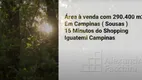 Foto 10 de Lote/Terreno à venda, 290400m² em Sousas, Campinas