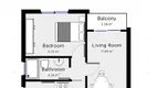 Foto 10 de Apartamento com 1 Quarto para alugar, 45m² em Três Vendas, Pelotas