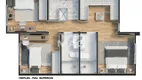 Foto 7 de Casa de Condomínio com 3 Quartos à venda, 112m² em Abranches, Curitiba