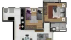 Foto 17 de Apartamento com 2 Quartos à venda, 53m² em Caiçaras, Belo Horizonte