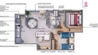 Foto 14 de Apartamento com 2 Quartos à venda, 49m² em Nova Parnamirim, Parnamirim