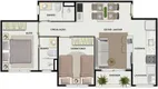 Foto 18 de Apartamento com 2 Quartos à venda, 52m² em Fragata, Marília