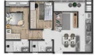 Foto 19 de Apartamento com 2 Quartos à venda, 52m² em Itoupava Central, Blumenau