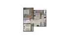 Foto 4 de Apartamento com 2 Quartos à venda, 53m² em Votupoca, Barueri