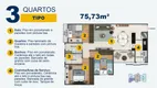 Foto 24 de Apartamento com 3 Quartos à venda, 75m² em Nova Suíssa, Belo Horizonte