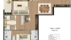 Foto 3 de Apartamento com 2 Quartos para alugar, 70m² em Jardim Anhembi, São José dos Campos