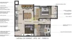 Foto 7 de Apartamento com 2 Quartos à venda, 49m² em Lindóia, Curitiba