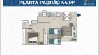 Foto 6 de Apartamento com 2 Quartos à venda, 44m² em Turu, São Luís