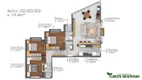 Foto 7 de Apartamento com 3 Quartos à venda, 109m² em Pórtico, Gramado