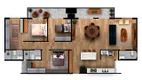 Foto 13 de Apartamento com 3 Quartos à venda, 134m² em Coqueiral, Cascavel