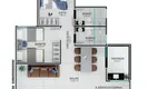 Foto 12 de Apartamento com 2 Quartos à venda, 56m² em Loteamento Luizote IV, Uberlândia