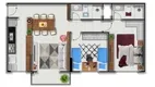 Foto 35 de Apartamento com 2 Quartos à venda, 64m² em Residencial Granville, Goiânia