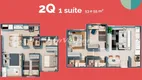 Foto 8 de Apartamento com 2 Quartos à venda, 54m² em Vila Rosa, Goiânia