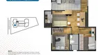 Foto 9 de Apartamento com 2 Quartos à venda, 50m² em Campestre, Santo André