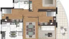 Foto 37 de Apartamento com 3 Quartos à venda, 111m² em Ahú, Curitiba