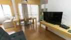 Foto 2 de Flat com 1 Quarto à venda, 44m² em Campo Belo, São Paulo