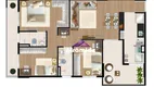 Foto 22 de Apartamento com 3 Quartos à venda, 80m² em Jardim Estoril, São José dos Campos