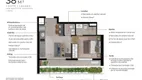 Foto 6 de Apartamento com 1 Quarto à venda, 38m² em Centro, Osasco
