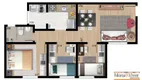 Foto 20 de Apartamento com 3 Quartos à venda, 58m² em Santa Cândida, Curitiba