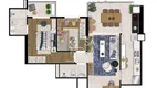 Foto 6 de Apartamento com 2 Quartos à venda, 83m² em Aparecida, Santos