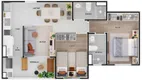 Foto 4 de Apartamento com 2 Quartos à venda, 60m² em Vila Redentora, São José do Rio Preto
