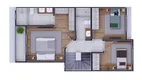 Foto 14 de Casa de Condomínio com 3 Quartos à venda, 109390m² em Santa Felicidade, Curitiba